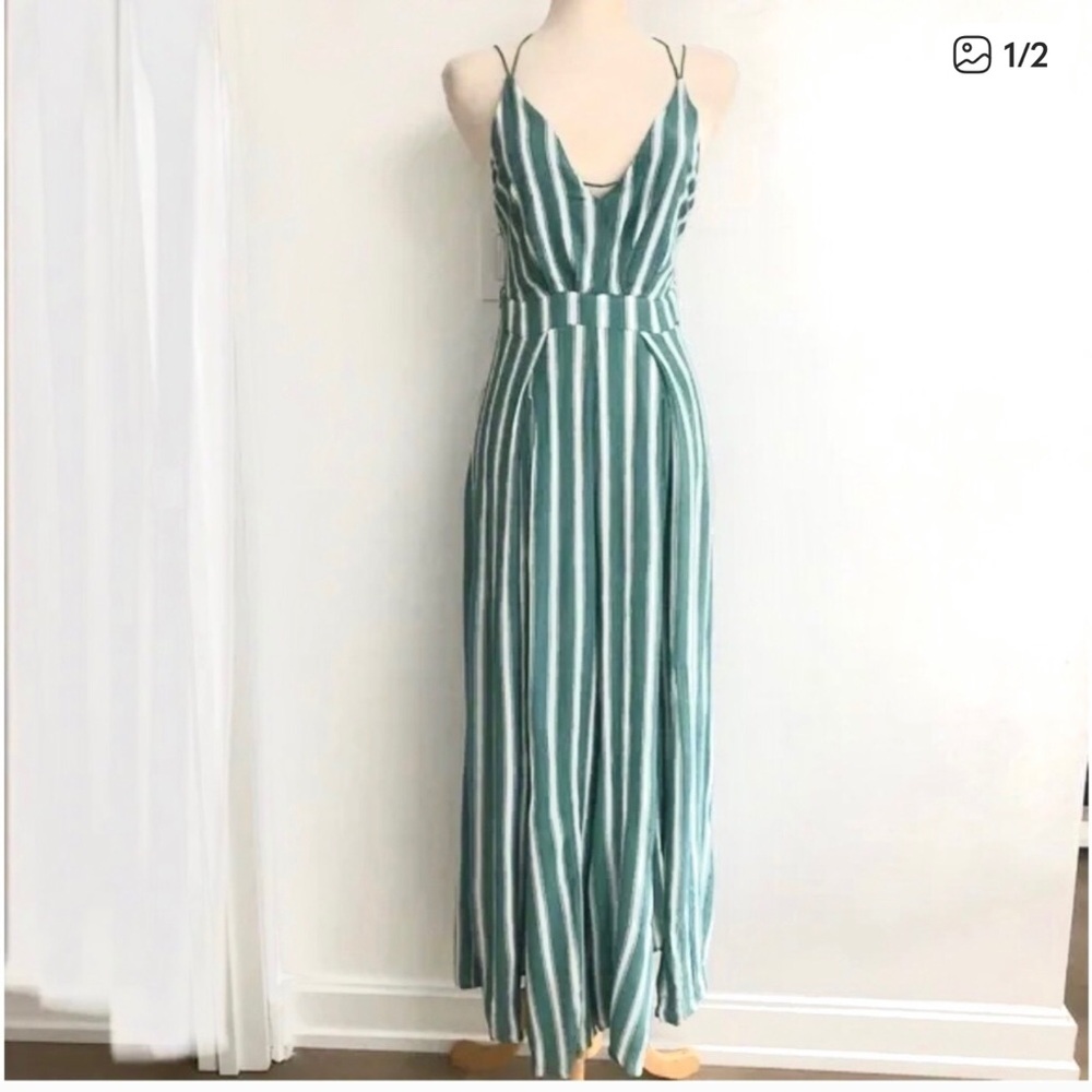 Breezy striped jumpsuit - Picture 2 of 3